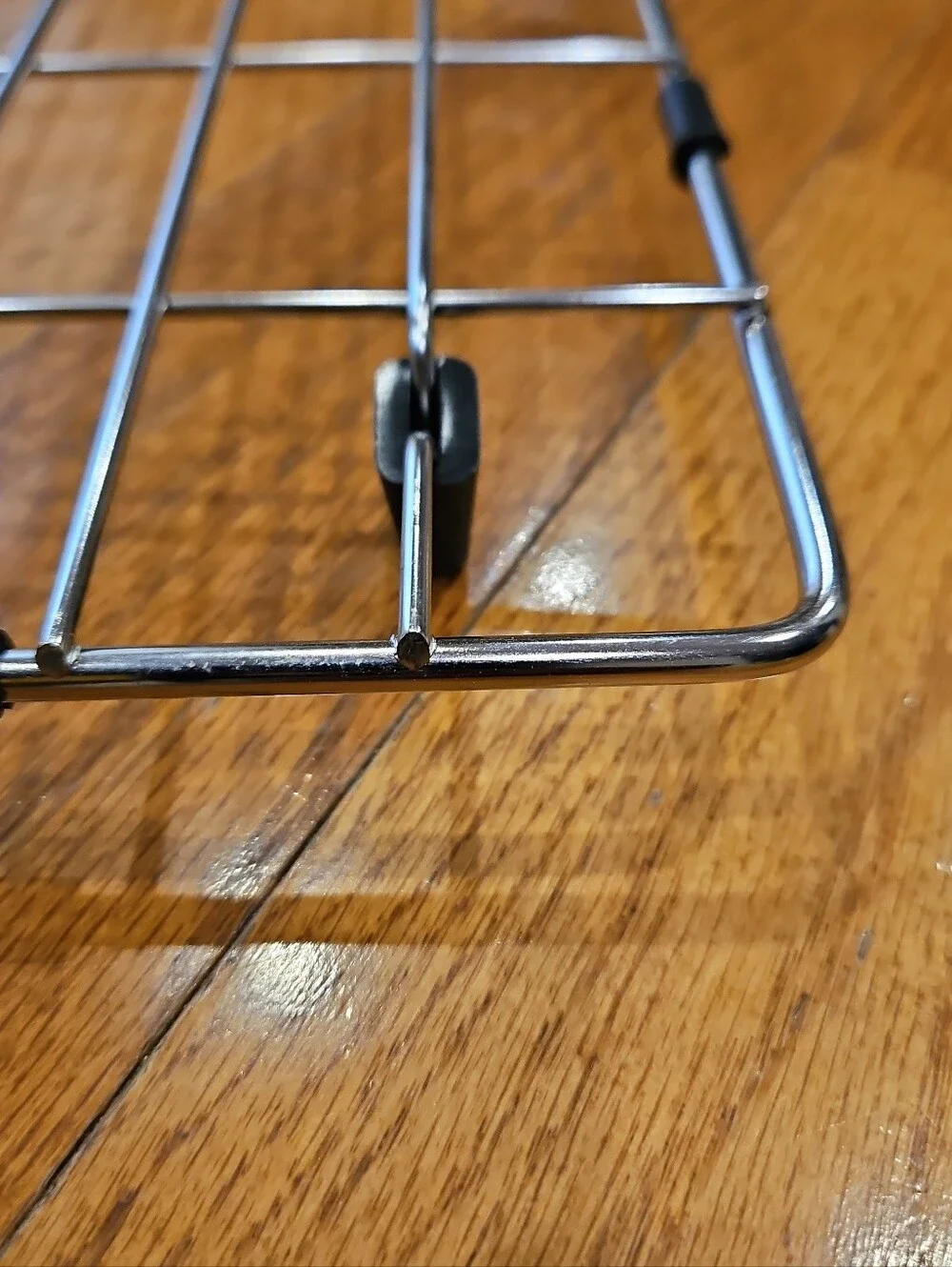 Stainless Steel Sink Grid with Center Drain Access - Silver